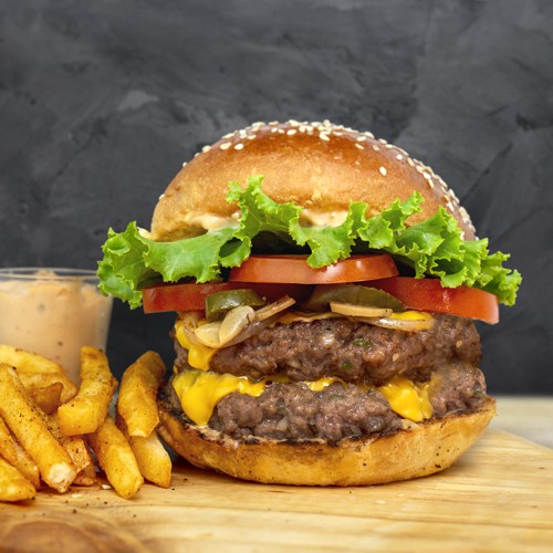 Star Plus Double Layer Burger